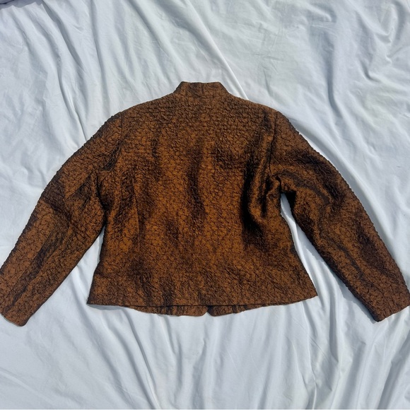 Coldwater Creek Textured Button-Up Jacket – XL - Picture 3 of 6